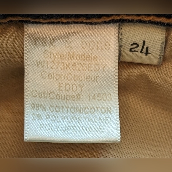 NWOT Rag & Bone high rise no left back pocket as designed in Eddy color - Picture 3 of 16